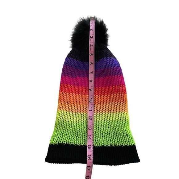 Neon Rainbow Hat - Picture 6 of 6